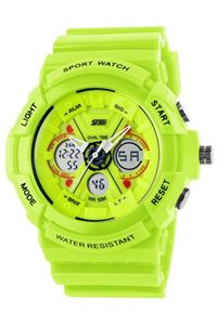 Picture of  Đồng hồ nam dây nhựa SKMEI Sport Watch 0966 (Xanh Lá)  